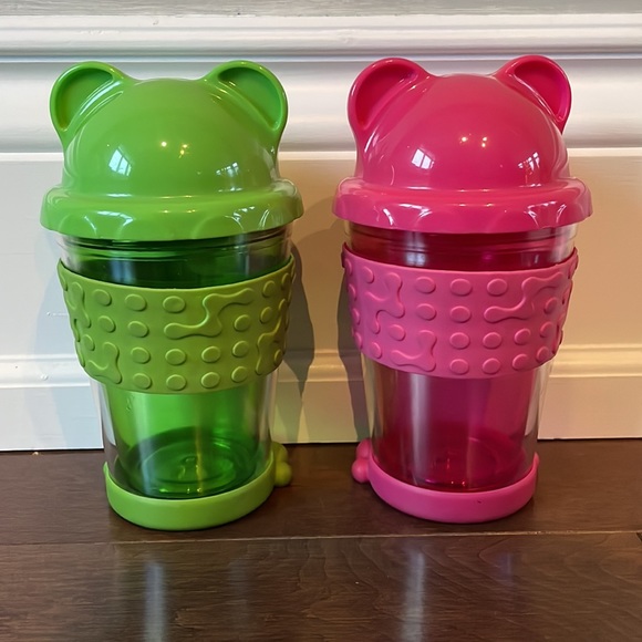 Set of 2 kids travel cups - Picture 4 of 6